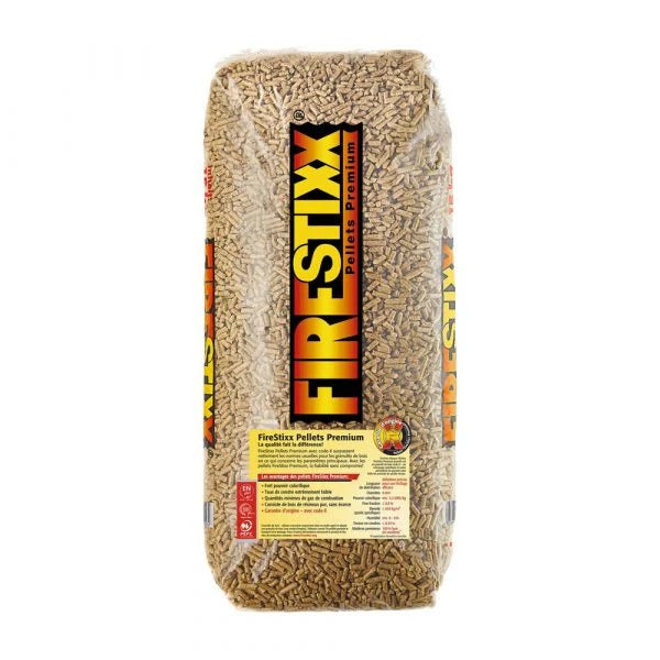 Pellets Firestixx Premium da 66 sacchi x 15 kg